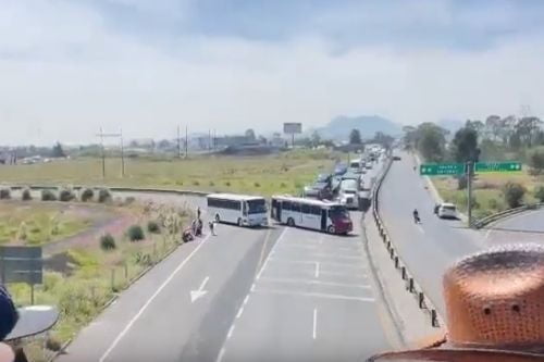 Mañana habrá bloqueo en la Toluca-Atlacomulco por habitantes de Temoaya